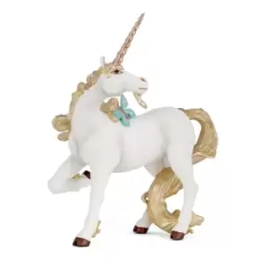 image of PAPO The Enchanted World Golden Unicorn Figure