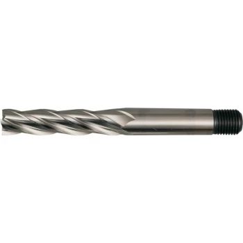 Image of Sherwood - 8.00MM HSS Threaded Shank Multi Flute Long Series End Mills