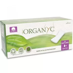 Image of Organyc Pantyliners flat 24pc