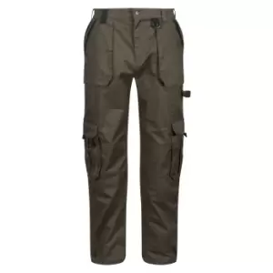 Image of Regatta Mens Pro Utility Work Trousers (30R) (Khaki)