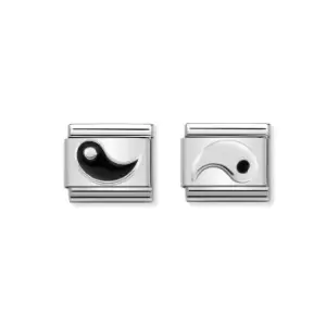 Image of Nomination Classic Silver Yin & Yang Charm Set