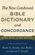 Image of new combined bible dictionary and concordance