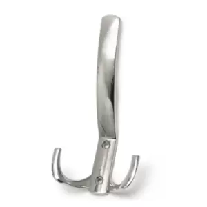 Image of GTV Triple Hat Coat Hanger Hook Door Wall Bath 143mm K23 Model - Colour Chrome,