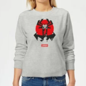 image of Samurai Jack AKU Womens Sweatshirt - Grey - L