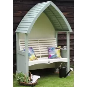 image of AFK Premium Cottage Arbour Heritage Sage & Cream 2 Seat