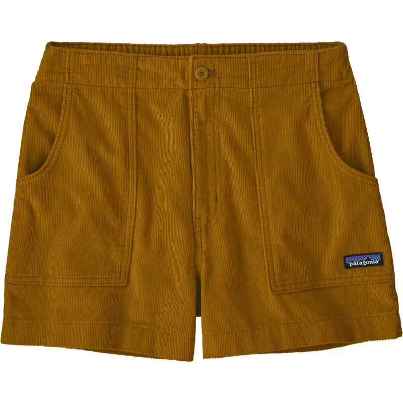 Image of Womens hiking shorts Patagonia Retro Cord Marron Female XL