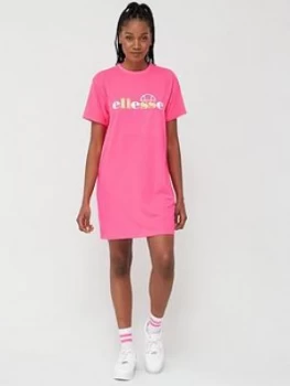 image of Ellesse Exclusive Jessi T-Shirt Dress - Pink