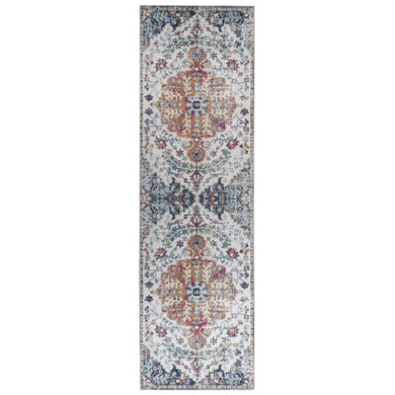 Image of Beliani Rug Enayam Multicolour 60 X 200 Cm