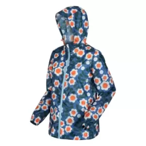 Image of Regatta Orla Kiely Waterproof Summer Pack It Jacket - Water Floral