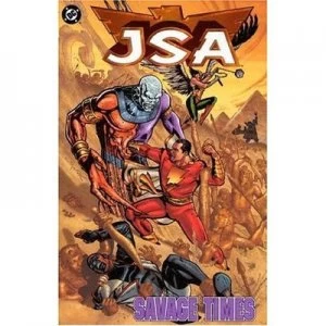 Image of Jsa Savage Times by Geoff Johns Book
