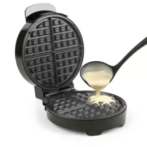 image of Progress EK4563P Non-stick Belgian Waffle Maker - Black