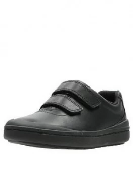 Image of Clarks Rock Play Shoe - Black, Size 11 Younger