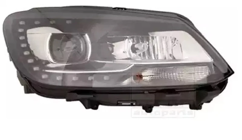 Image of VAN WEZEL 5735986M Headlights H15, Right, without control unit for Xenon, Bi-Xenon Headlight (259)