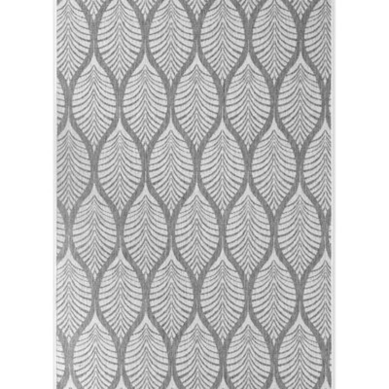 Image of The Rugs Liora Reversible Rug Indoor Outdoor Trellis Flat Woven Low Pile In White
