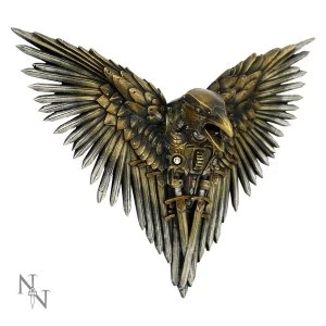 image of Blade Raven Steampunk Wall Art