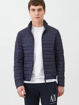 Image of Armani Exchange Padded Down Jacket Navy Size 2XL Men