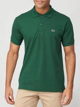 Image of Lacoste L1212 Classic Polo Shirt - Green Size M Men