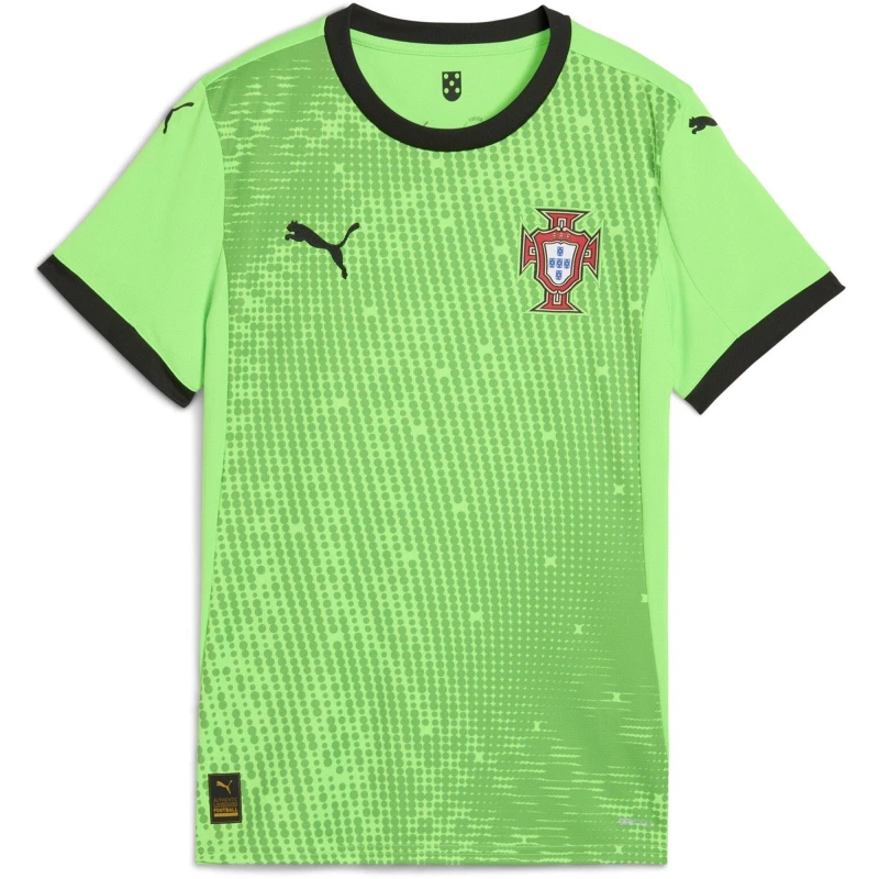 Image of Puma Fpf Gk Jersey Replica Ss W Goalkeeper Top Womens Fluro Green female 8 (XS)