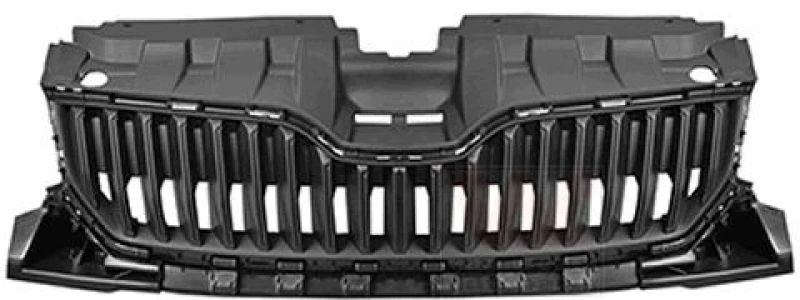Image of VAN WEZEL Radiator Grille VAN WEZEL 7629510