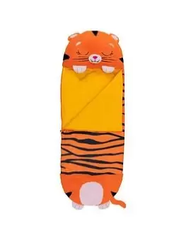 image of Happy Nappers Orange Tiger Large Sleeping Bag