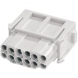Image of Harting 09 14 012 3101 Han DD Module Industrial Plug Connector Series Han DD module Inserts
