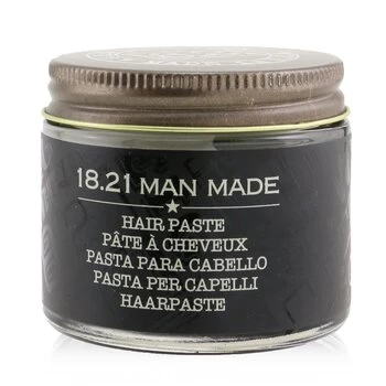 image of 18.21 Man MadePaste - # Sweet Tobacco (Satin Finish / Medium Hold) 56.7g/2oz