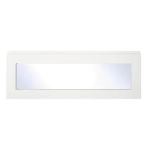 Image of Cooke Lewis Appleby High Gloss White Glazed bridging door Pan drawer front W1000mm