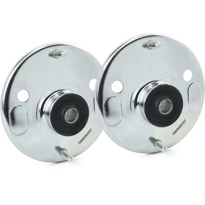 Image of RIDEX 1180S0846 Top strut mount Front Axle, without bearing Elastomer Suspension Strut Support Bearing (1180)