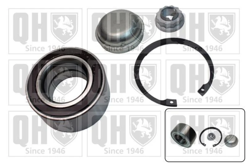 Image of QUINTON HAZELL Wheel bearing kit QUINTON HAZELL QWB1422