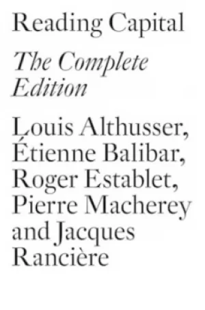 Image of Reading capital by Louis Althusser
