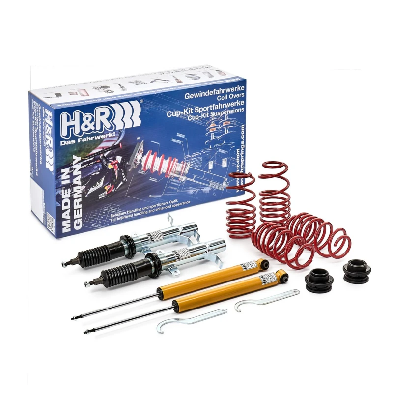 Image of Suspension kit, coil springs / shock absorbers H&R 29292-1