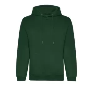 Image of Awdis Mens Organic Hoodie (3XL) (Bottle Green)