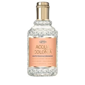 Image of 4711 Acqua Colonia White Peach & Coriander Eau De Cologne Unisex 50ml