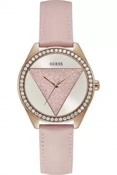 Guess Ladies Trend Tri Glitz Watch W0884L6