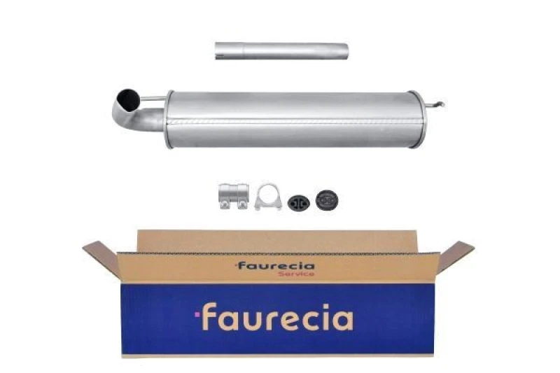 Image of Rear silencer HELLA 8LD 366 028-551