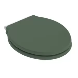 image of Hudson Reed Old London Ryther Toilet Seat - Hunter Green