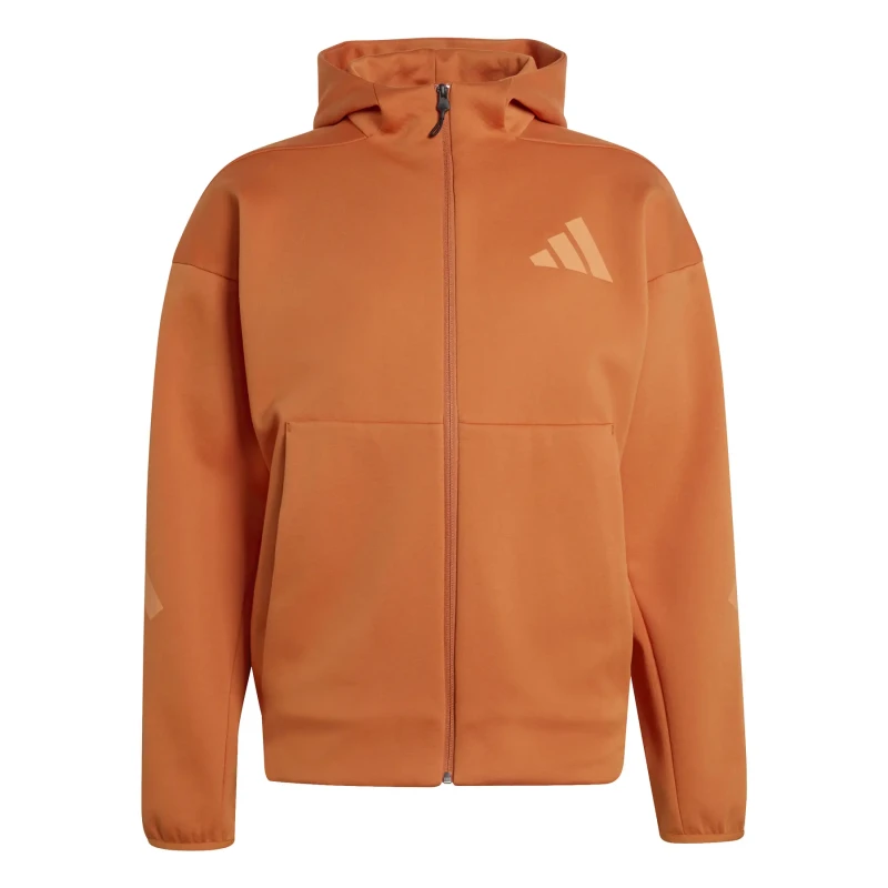Image of Adidas Full zip hoodie adidas Z.N.E. Orange Male L