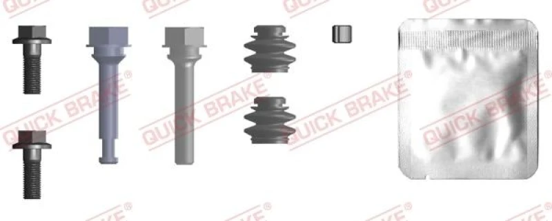 Image of QUICK BRAKE Guide sleeve kit, brake caliper QUICK BRAKE 113-0038X