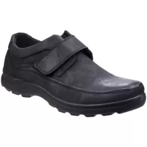 Image of Fleet & Foster Hurghada Touch Fastening Shoe Male Black UK Size 11