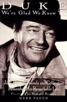 Image of Duke Were Glad We Knew You by Herb Fagen Paperback