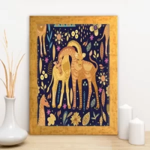 Image of AC1482372125 Multicolor Decorative Framed MDF Painting