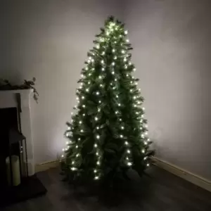 Image of Warm White 200 micro LED Christmas Lights