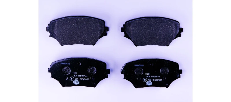 Image of HELLA Brake pad set HELLA 8DB 355 009-741