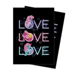 Ultra Pro My Little Pony Retro Neon Deck Protectors 100 Sleeves