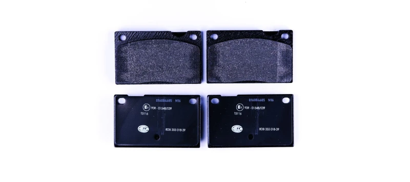 Image of HELLA Brake pad set HELLA 8DB 355 018-391