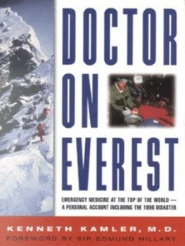 Image of Doctor on Everest by Kenneth Kamler Hardback