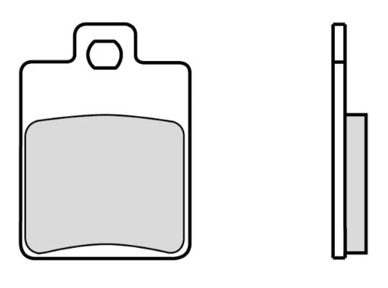 Image of BREMBO 07019 Brake pad set PRIME - CarbonCeramic Front and Rear Ceramic Brake Pad Set,disc brake (402)