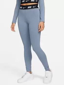 Image of Nike NSW Club Legging - Grey, Size L, Women