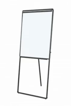Image of Bi-Office Footbar Easel Drywipe Black Ali Frame