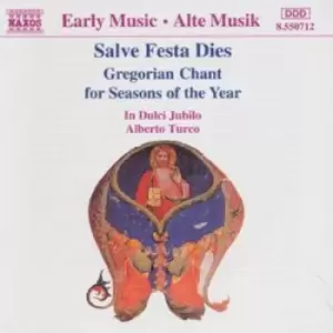 Image of GREGORIAN CHANT/SALVE FESTA DIES - In Dulci Jubilo/Turco by Alberto Turco CD Album